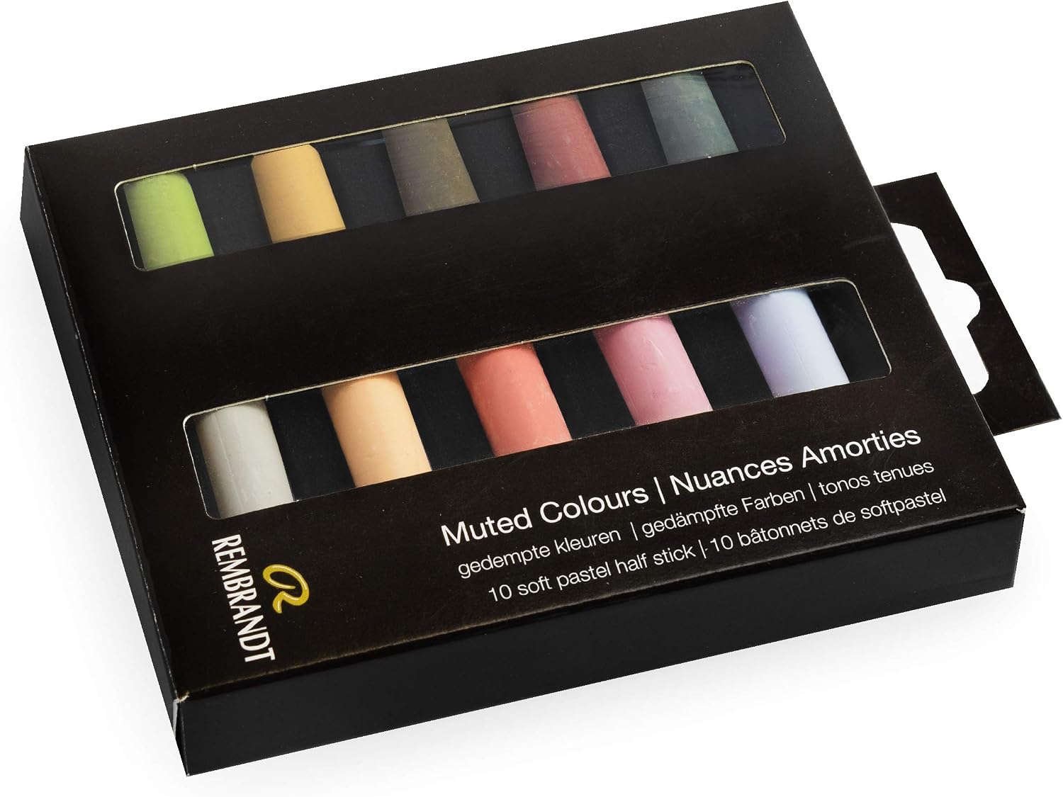 Rembrandt Professional Soft Pastel Set Muted Colours - Image 4