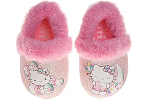 JOSMO Hello Kitty Sanrio Sweethearts Strawberry Short Cake Harry Potter Slippers for Girl Boy Kitty Cat Slipper Indoor Cute Plush House Shoes for Kids Sizes: 5-10 Toddlers 11-13 Little kids 2-5 Big Kids