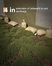 GarveeLife 13x25 Ft Carport with 10 Sandbags, Car