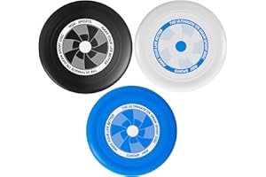 NQV Ultimate Disc, Colourful Flying Disc 175g for Adult Competitive & Casual Play on Lawn Beach Pool Backyard