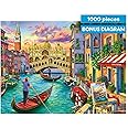 Buffalo Games - Image World - Sights of Venice - 1000 Piece Jigsaw Puzzle for Adults -Challenging Puzzle Perfect for Game Nig