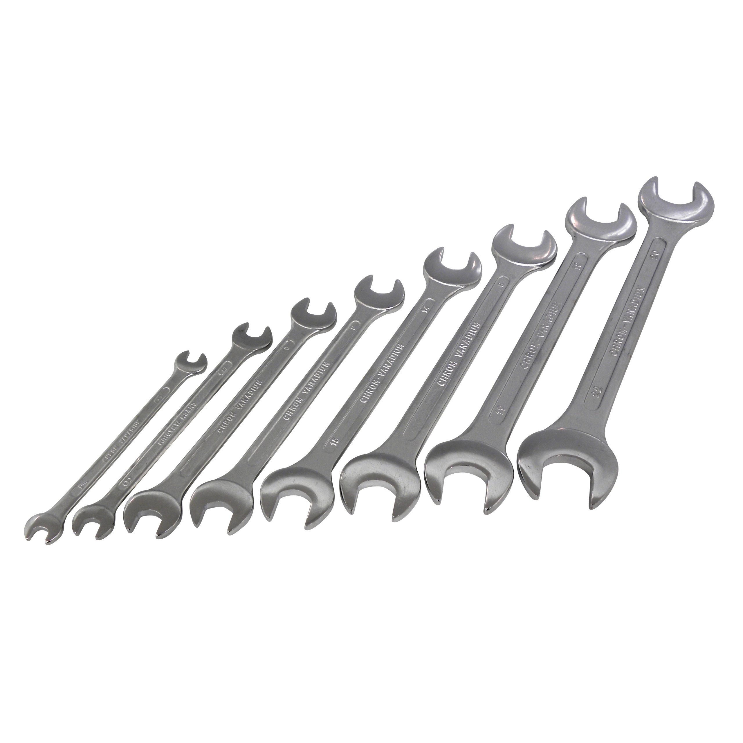 Mannesmann 6-22mm Wrench Set GS Approved (8 Pieces)