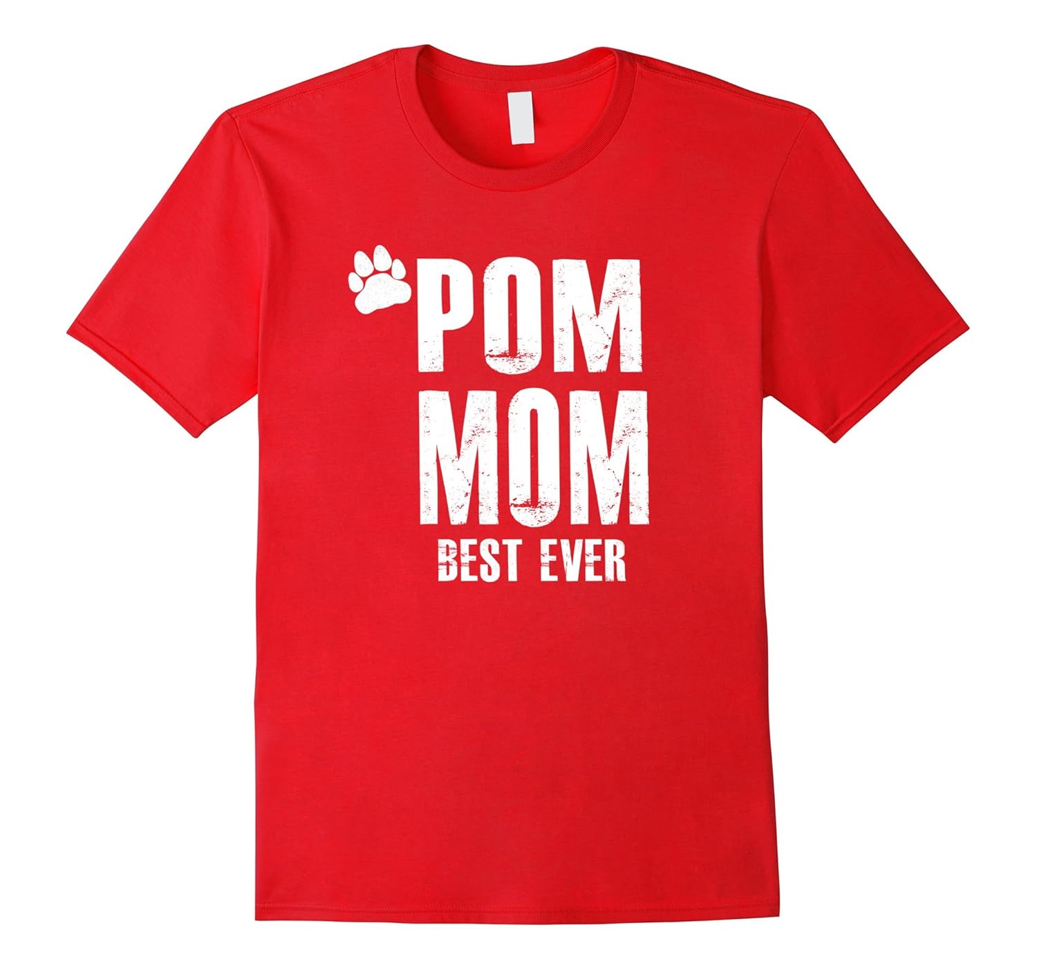 Pom Mom Shirt Funny Shirt for Pomeranian Dog Mom-ANZ