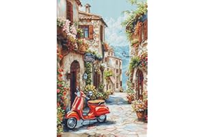 Cross Stitch Kit Luca-S - Italy in the Perfume of Flowers, BU5095