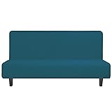Easy-Going Stretch Futon Slipcover Armless Futon