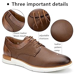 Meijiana Men Oxfords Shoes Casual Dress Shoes