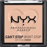 NYX Can't Stop Won't Stop Mattifying Powder Medium 0.28 oz