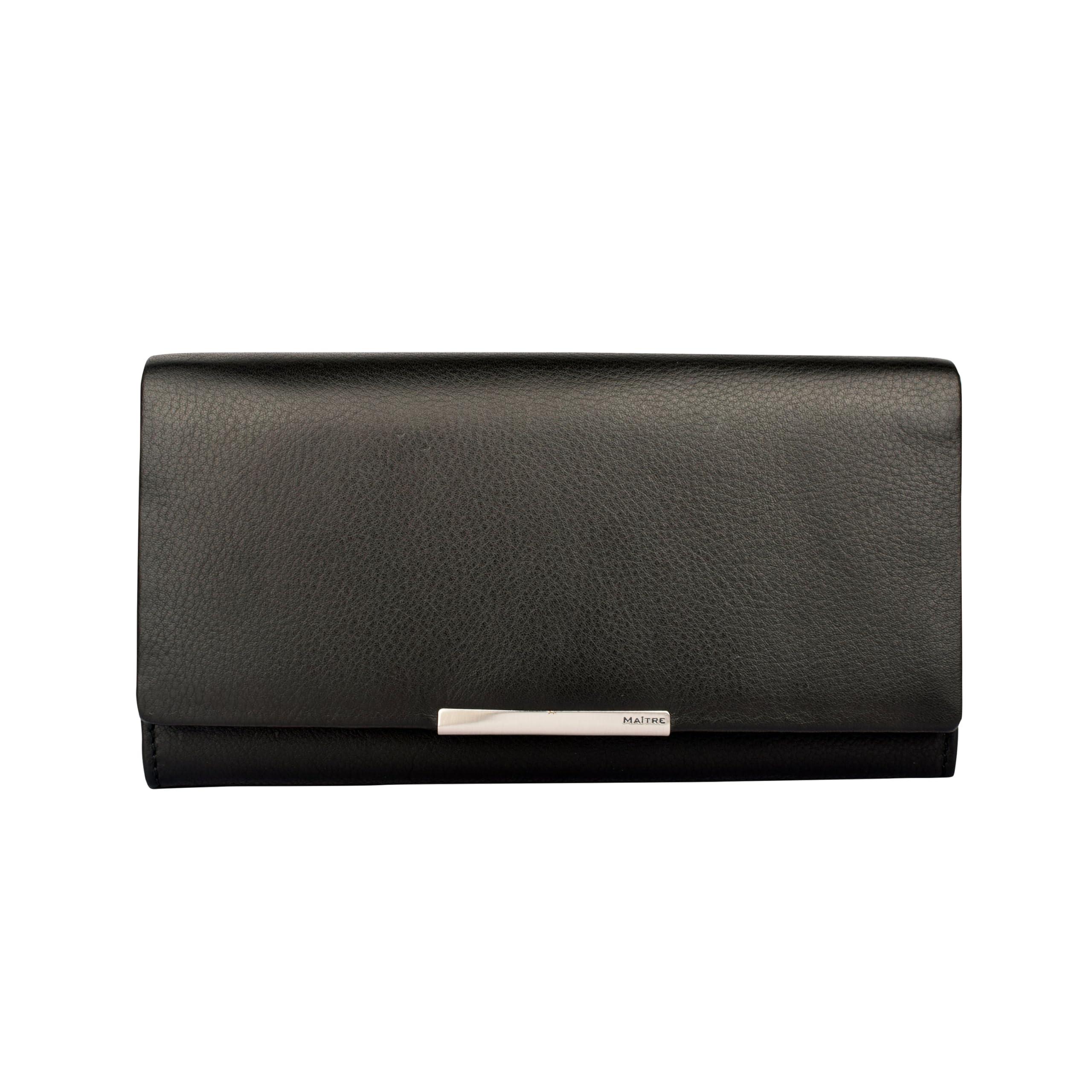 Maitre Belg Diedburg Long Wallet Black