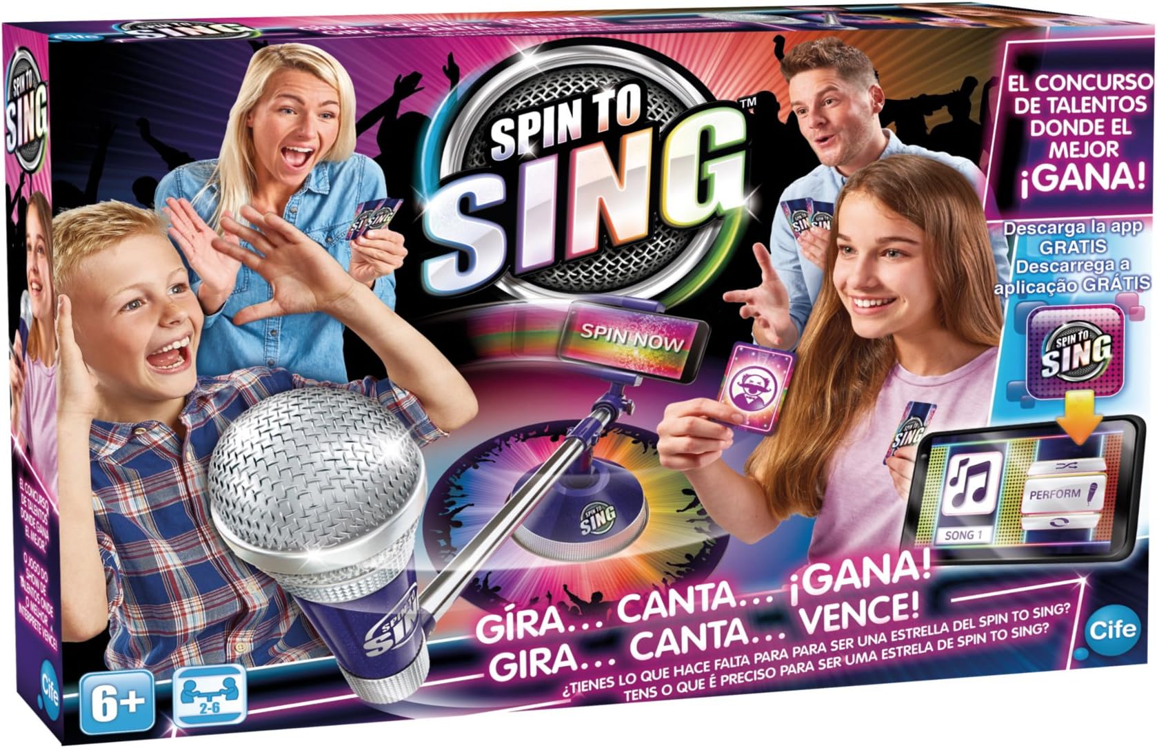 Spin to Sing-41393 The Talent Show Game (Cife 41393)