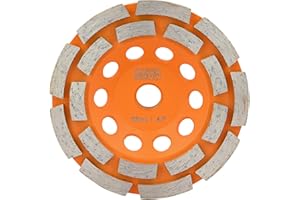 MASTER DEPOT Diamond Concrete Grinding Wheel (4.5 inch Double Row, 1)