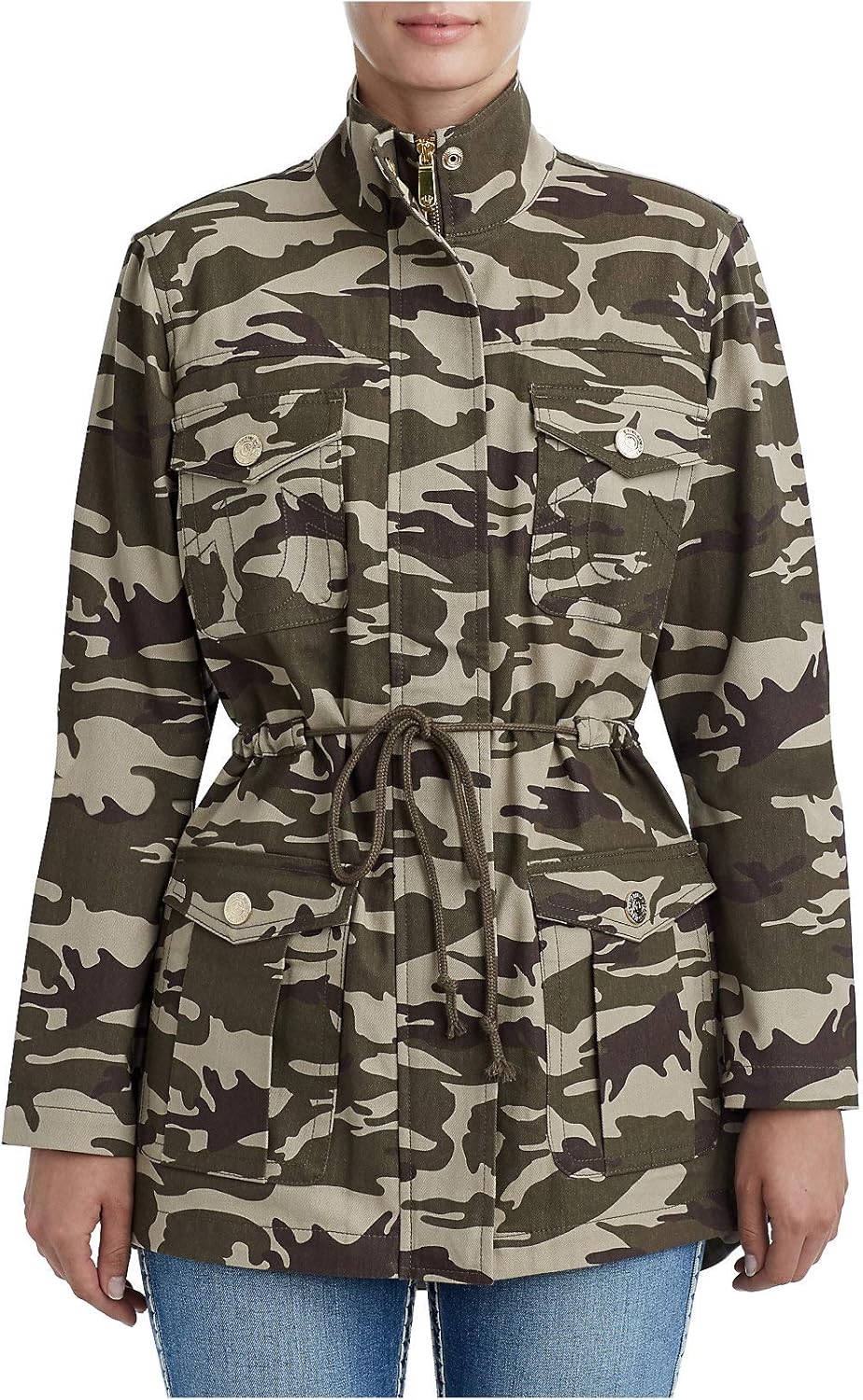 true religion camo jacket