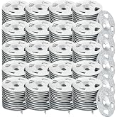 Fabbay 2000 Pcs Foam Board Fasteners 1-1/8 Inch Galvanized Steel Washers | Heavy Duty High Strength Rust Proof Industrial Metal Washers for Outdoor Construction and Fixing Fastening Installation