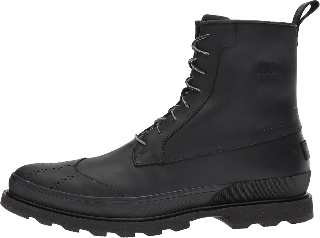 sorel madson waterproof wingtip derby