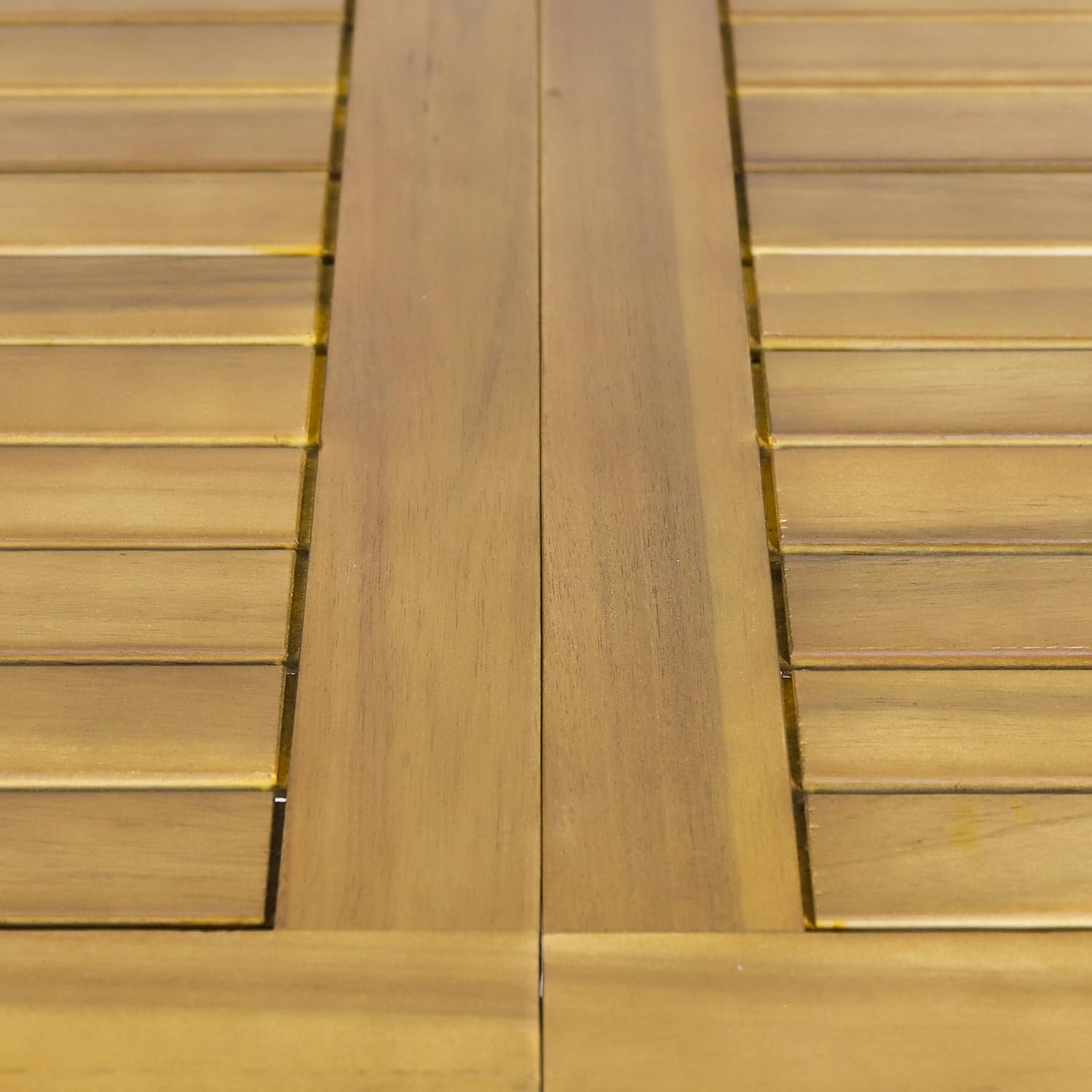 Christopher Knight Home 313208 Gwendolyn Outdoor Rustic Acacia Wood Dining Table, Teak : Garden & Outdoor