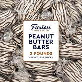 Peanut Butter Bars Candy, Individually Wrapped, Bulk 2lb, Gluten-Free | Approx. 120 Individually Wrapped Pieces of Handcrafted Peanut Butter Bars, Gluten-Free, Made in the USA