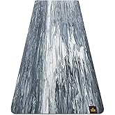 Heathyoga Rubber Yoga Mat Non Slip Unbeatable Wet-Grip ProGrip Yoga Mat, Double-Sided High Density Hot Yoga Mat, 72”X 24” Non