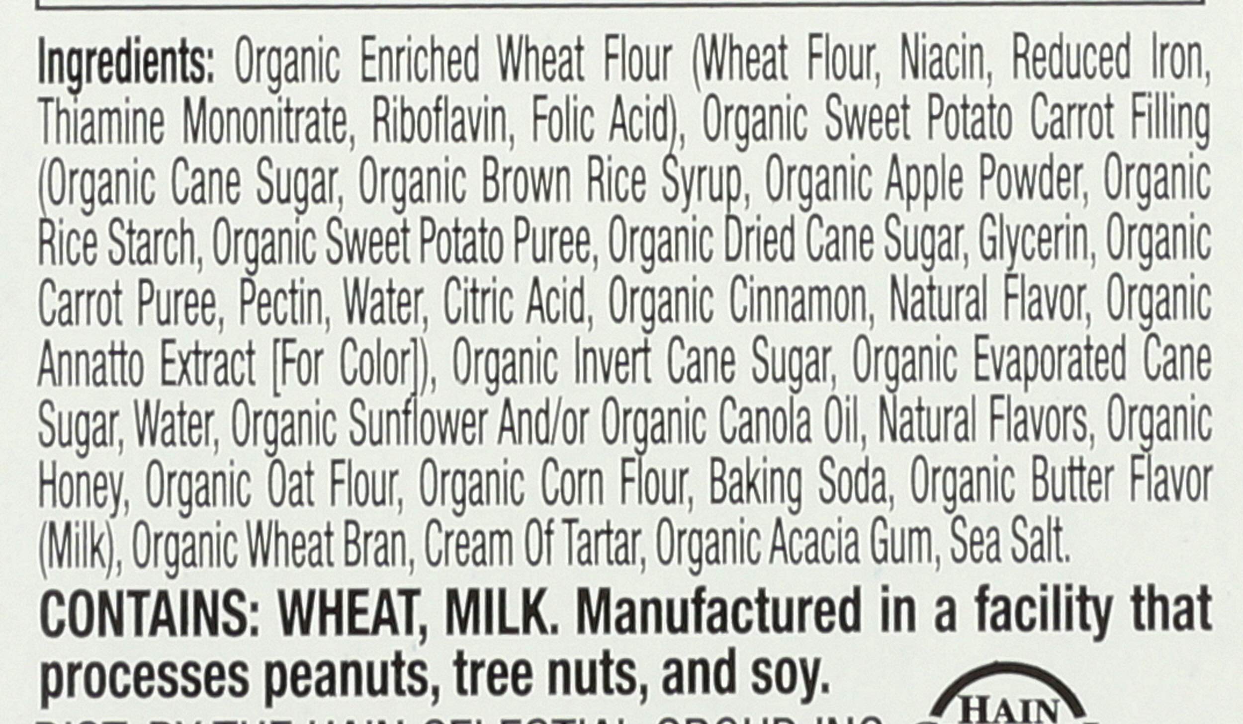EARTHS BEST Organic Swt Pto Crrt Snny Day Bars, 0.67 Ounce (Pack of 7)