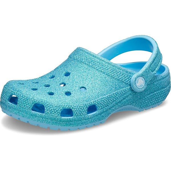 Amazon.com | Crocs Unisex Kid Classic Glitter Clogs (Toddler