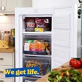 Russell Hobbs Freestanding Upright Freezer 168L 145x54x59cm White RH143FZ552E1W view 8