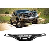 DV8 Spec Series Front Bumper for 2022-2026 GMC Sierra 1500 Winch Mount | Mounting Hardware, 20" Light Bar Mount, (4) 3" Pod Light Mounts, Steel Full Front Skid Plate, Low-Profile Fitment