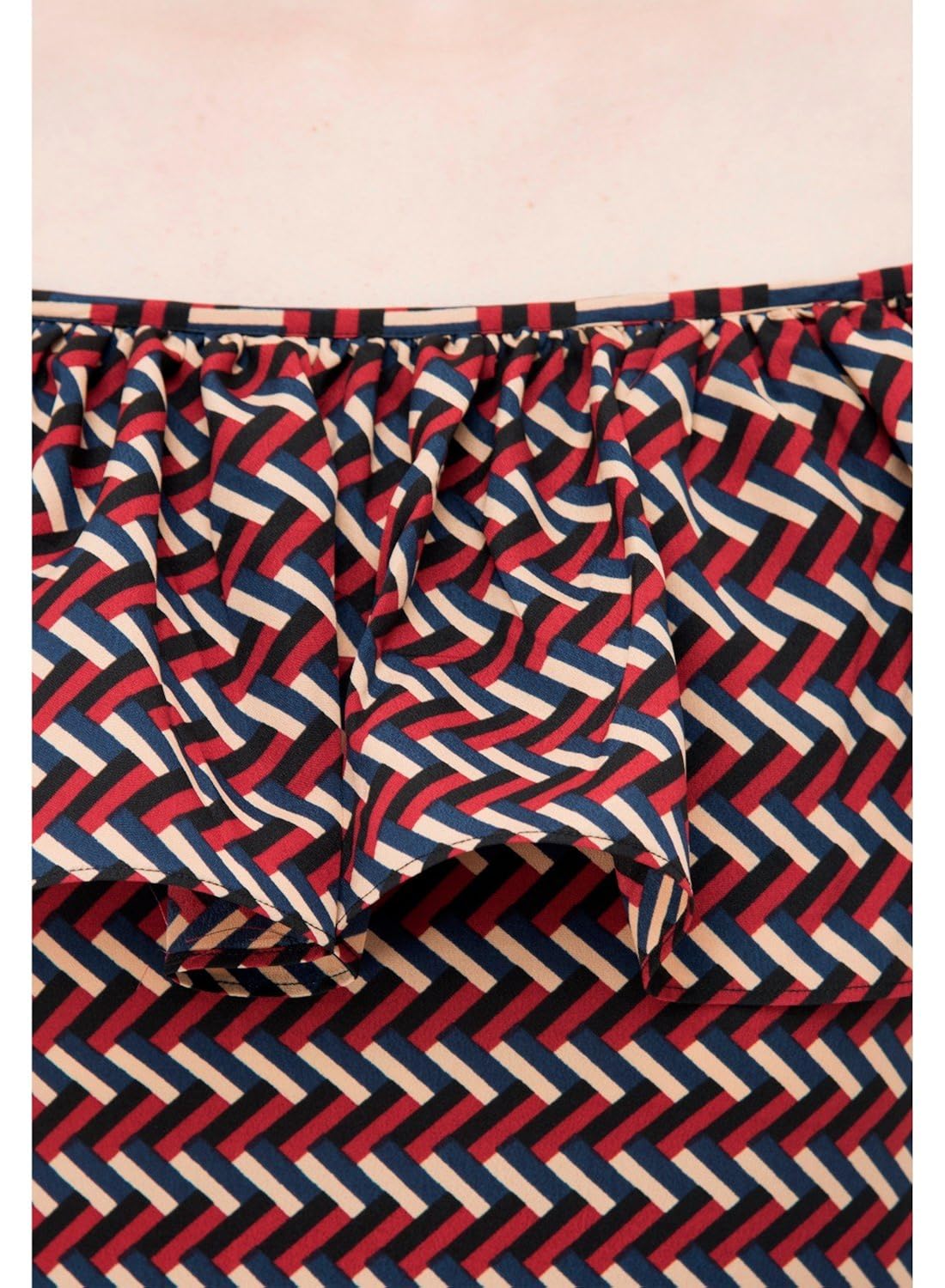 karmic vision women's crepe multi-coloured casual jumpsuit