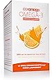 Coromega Omega-3 Supplement, Orange Flavor, Squeeze Packets, 90-Count Box