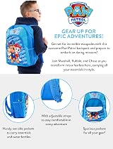 Paw Patrol Backpack Chase Rubble Marshall Boys Rucksack Kids School Bag view 4
