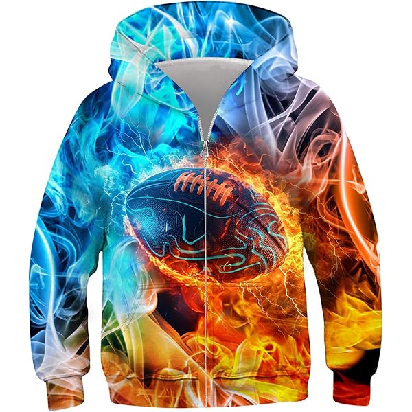 Amazon.com: AIDEAONE Kids Hoodies Size 6-7t Funny Rugby Hooded