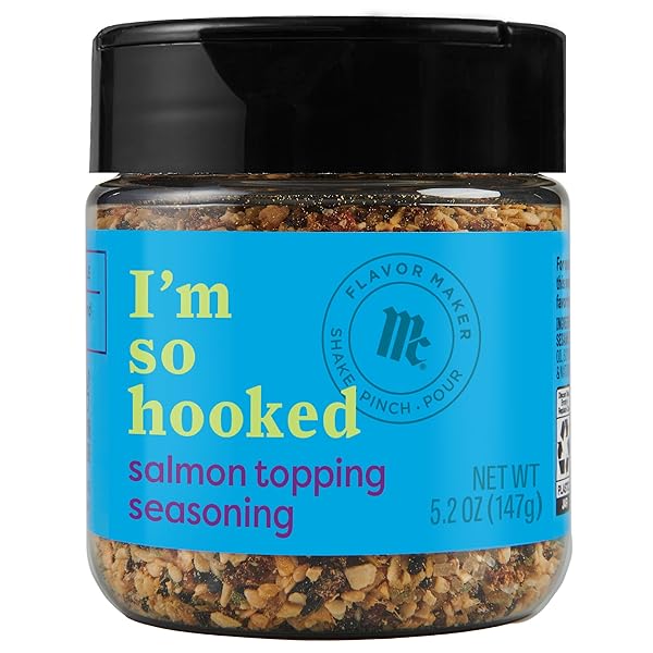 MCCORMICK SALMON TOPPING SEASONING, FLAVOR MAKER, 5.2 OZ