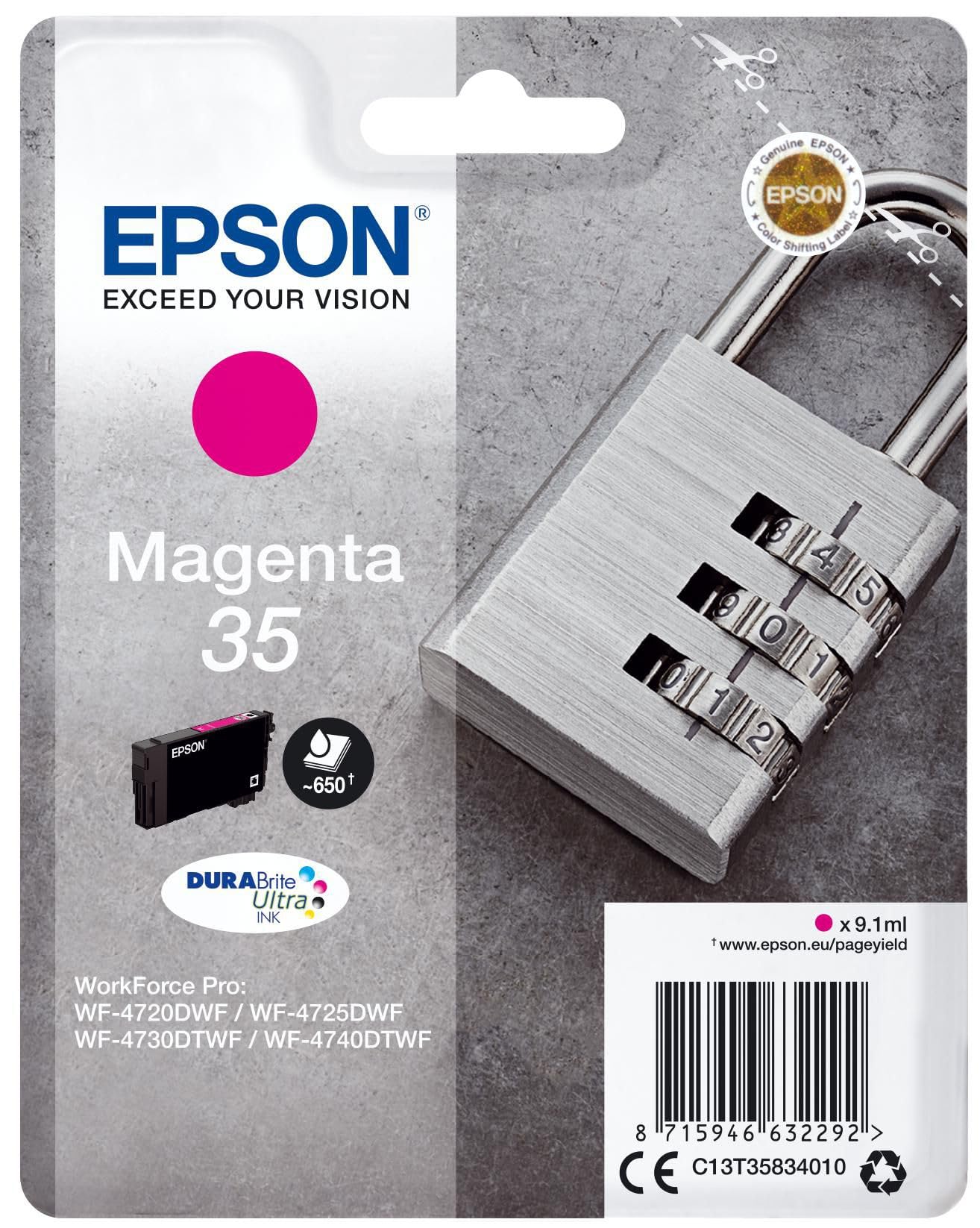 Epson C13T35834020 Original Inkjet Cartridges - Magenta