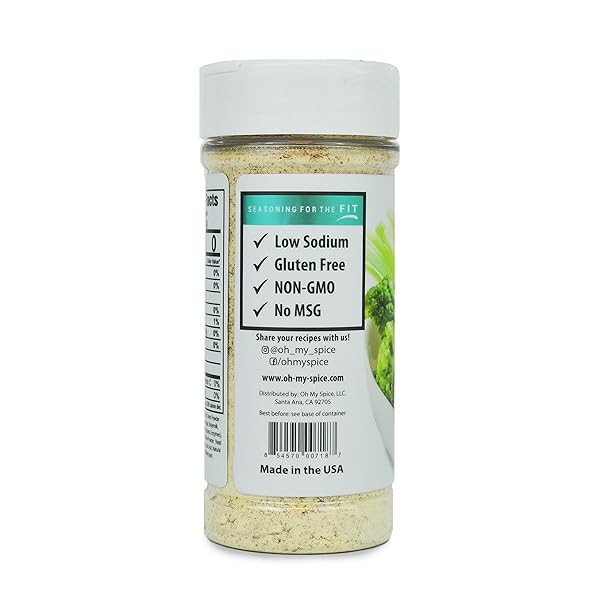 OH MY SPICE – FLAVOR TOPPER – ZESTY RANCH – GLUTEN FREE