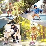 BELEEV 22 Inch Kids Skateboard Cruiser with LED Wheels view 7