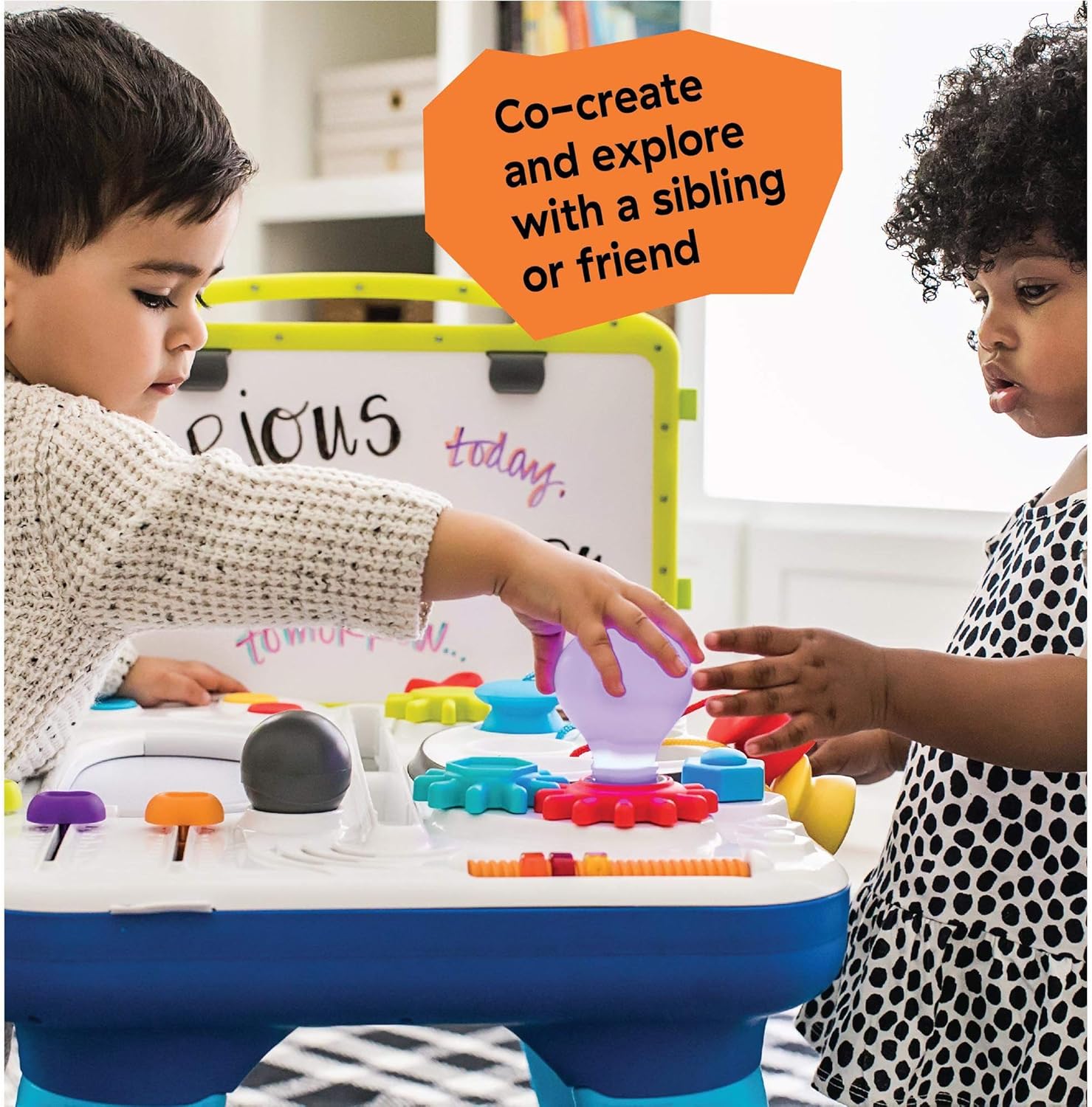 curiosity table baby einstein