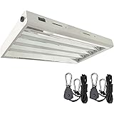 Hydro Crunch 2 ft. 4-Bulb 96-Watt T5 High Output Fluorescent Grow Light Fixture