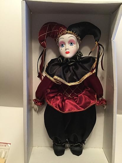 jester clown doll