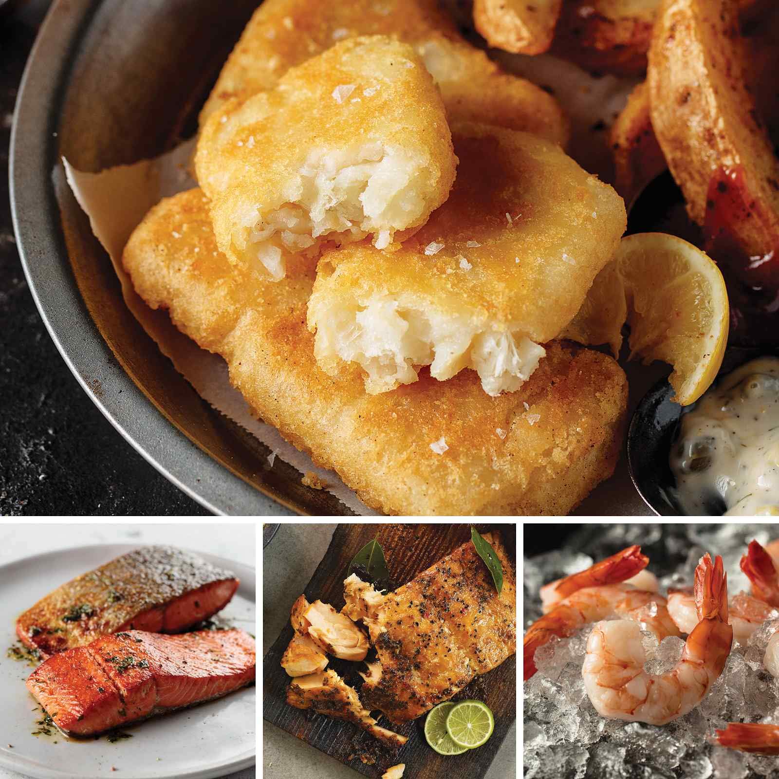 Buy Omaha Steaks Family Seafood Favorites (Marinated Salmon Fillets