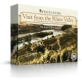 Stonemaier Games: Viticulture: Visit from the Rhine Valley Expansion | 80 New Individually Illustrated Visitor Cards by Jamey Stegmaier &amp; Tido Lorenz | Add to Viticulture | 1-6 Players, 90 Mins