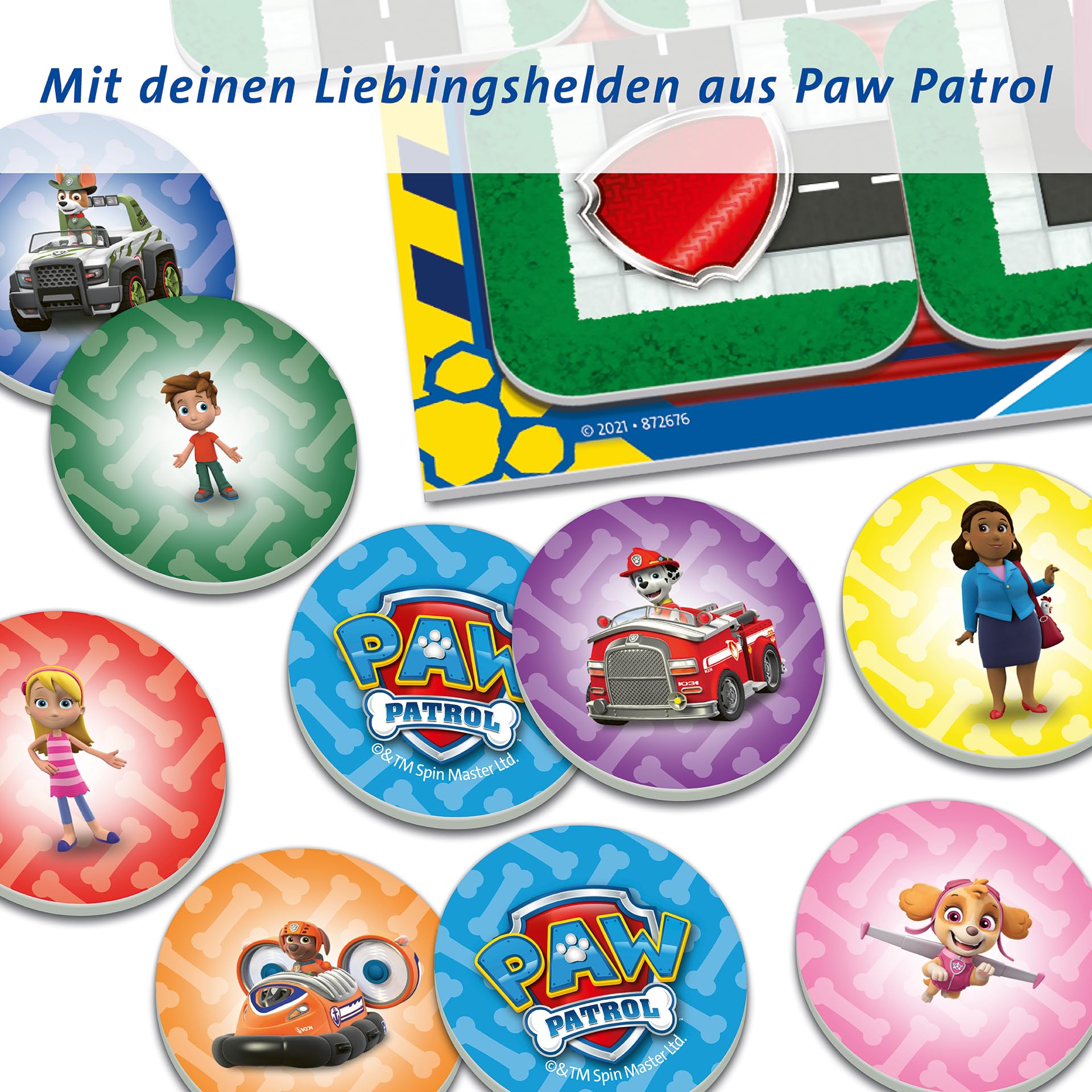 Ravensburger Kinderspiel Paw Patrol Junior Labyrinth 20799 - das bekannte Brettspiel von Ravensburger als Junior Version, Kinderspiel für Kinder ab 4 Jahren - Geburtstagsgeschenke 6