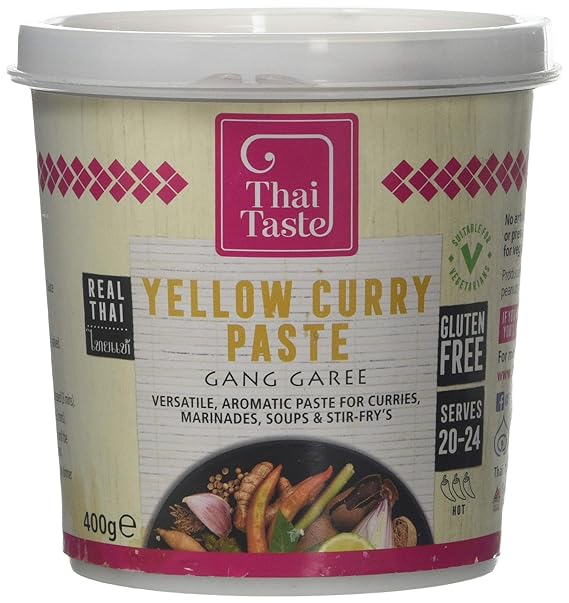 Thai Taste Yellow Curry Paste, 400 g Amazon.co.uk Prime Pantry