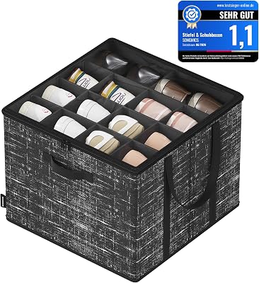 Schuh-Organizer, 1 Stück, für bis zu 16 Paar Schuhe, Griffe
