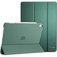 ProCase for iPad Air 13 Inch Case M3 2025/M2 2024, Slim Smart Cover iPad 13 Air M3 M2 Case with Translucent Hard Shell Back, Supports Touch ID, Auto Wake/Sleep -MidnightGreen