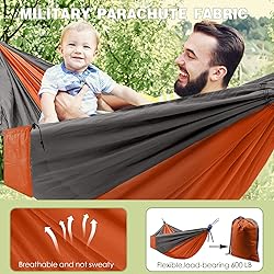 Camping Hammock, Double & Single Portable Hammocks