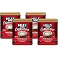 Hills Bros Instant Decadent Classic Cappuccino Mix with a Hint of Sweetness, Easy to Use and Convenient, Enjoy Coffeehouse Flavor at Home, Frothy, 14 Oz (Pack of 4)