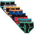 MALLARY BY MATTHEW Boys 100% Cotton Briefs Underwear (8 Pack or 16 Pack)