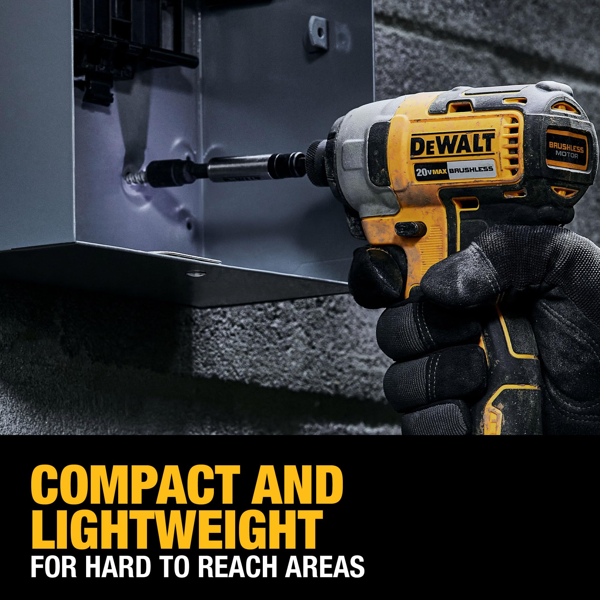 DEWALT 20V MAX Impact Driver, 1/4 Inch, Battery and Charger Included (DCF787D1)