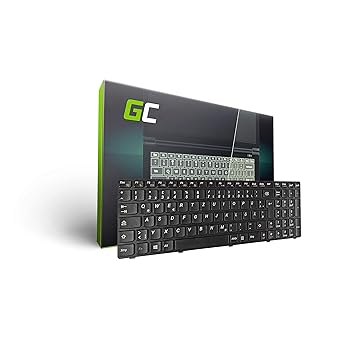 Green Cell® Laptop Tastatur für Lenovo IdeaPad G500 G505 G510 G700 G710 (Tastenbelegung: DE QWERTZ | Farbe : Schwarz)