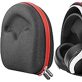 Geekria Shield Headphones Case Compatible with Sony PlayStation 5 Pulse 3D Headset, PlayStation Gold Wireless Case, Replacement Hard Shell Travel Carrying Bag with Cable Storage (Dark Grey)