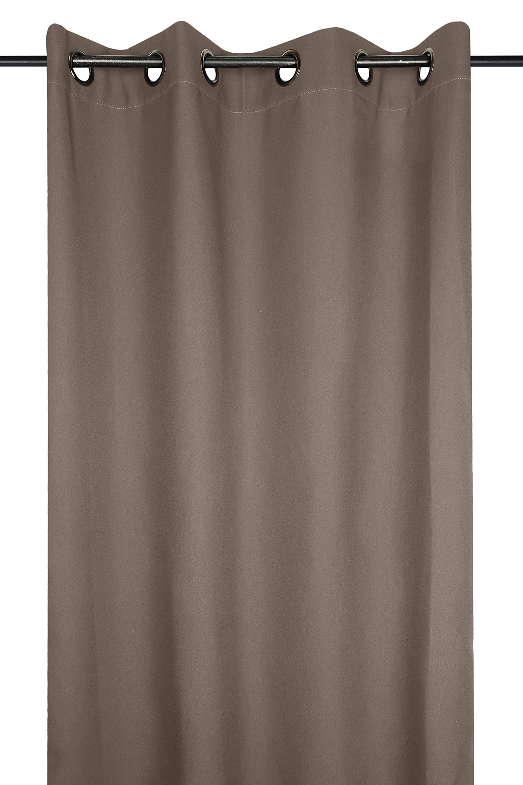 Lovely Casa Nelson Curtain Taupe 135 x 180 cm 100% Polyester