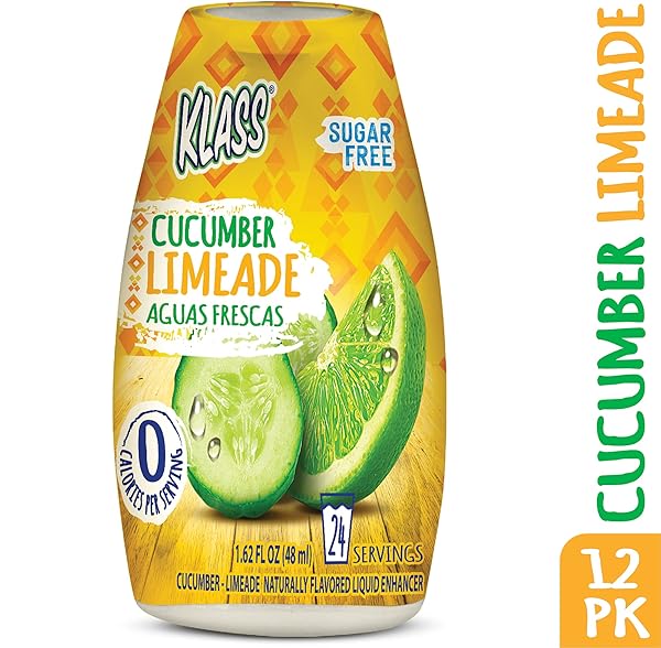KLASS AGUAS FRESCAS WATER ENHANCERS, CUCUMBER LIMEADE, 1.62 OUNCES