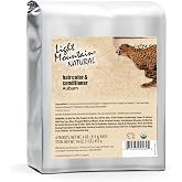 Light Mountain Henna &amp; Conditioner - Auburn Hair Dye for Men/Women, Organic Henna Leaf Powder and Botanicals, Chemical-Free, Semi-Permanent Hair Color, 16 Oz